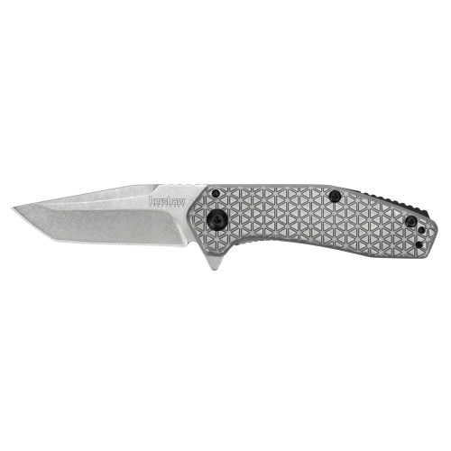 Kershaw Cathode 2.2" Plain Stonewahsed Knife - 1324