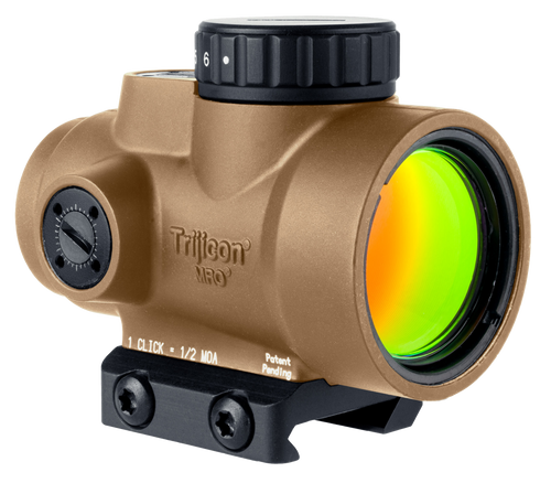 Trijicon MRO SD Coyote Tan 1x25mm 2 MOA Red Dot Reticle Low Mount