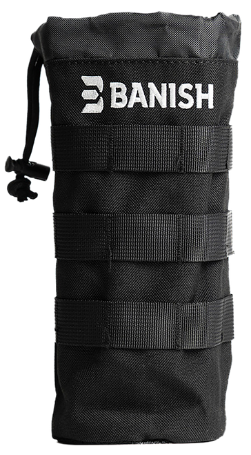 Banish(Silencer Central) Banish 12 Suppressor Pouch Fits 9" Long Black