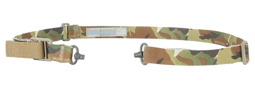 Blue Force Gear Vickers Push Button Sling MultiCam Cordura 36"-62" OAL Padded - VCASPB125AAMC
