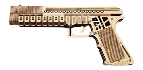 S&W Pepper Spray Camp Wood Puzzle Glock 3D - CBGPZ7GLK