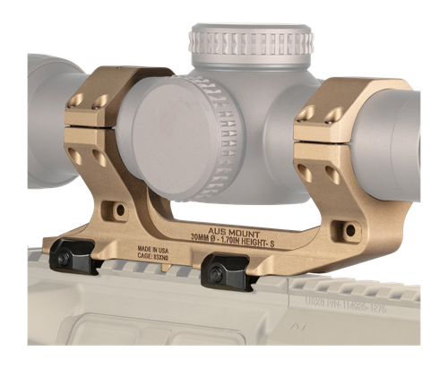 REPTILIA 100239 AUS 30MM OPTIC MOUNT 1.70" FDE