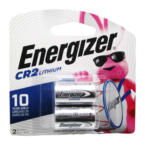 Rayovac Energizer CR2 Lithium Batteries 2 Pack - EL1CR2BP2.B4