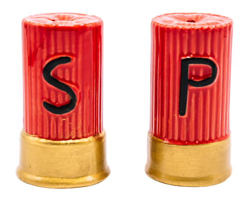CAMP CBG-1033     SALT AND PEPPER SHAKERS SHOTGUN