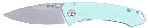 CRKT Tuna EDC Compact 2.73" Folding Plain Stonewashed 14C28N Blade G10/ Handle - 2522B