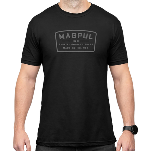 Magpul Go Bang Parts Black Cotton/Polyester Short Sleeve Large