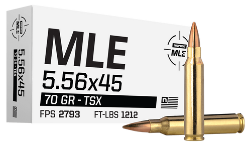 Norma Ammunition 601704041  Bondstrike 5.56mm 70gr 20 Per Box/10 Case