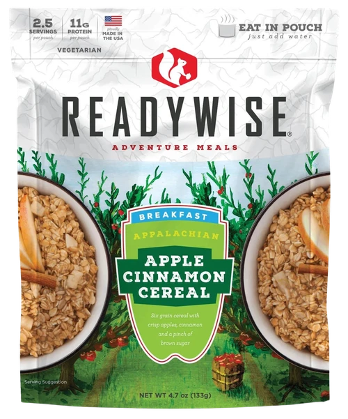 Wise Foods Apple Cinnamon Cereal 2.5 Servings 6 Per Case - RW05802