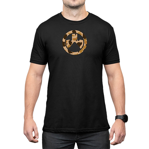 Magpul MAG1527-001-2XL Raider Camo Icon CVC  Black Cotton/Polyester Short Sleeve 2XL