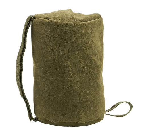 Cole-TAC Woobie Bag Waxed Rifle Prefilled Green Rear 0.74 lb - WB3002