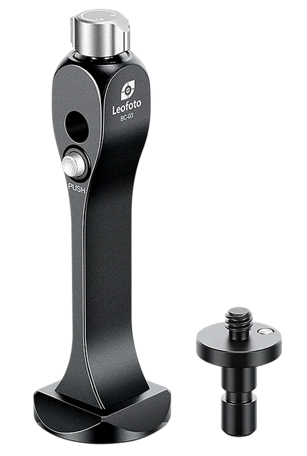 Leofoto Usa BC-02 Binocular Adapter Dovetail Mount 1.26" Black