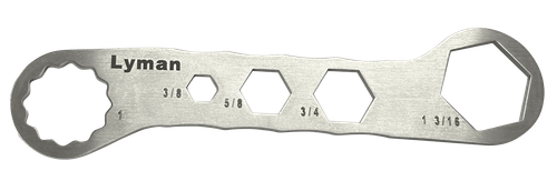 Lyman Brass Smith Die Wrench Silver Stainless Steel