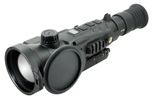 iRay USA RICO2H75R RIco 2 H75R LRF Thermal Weapon Sight Black 4x75mm Multi- 1 DIY/1 Dynamic/6 Static Reticle, 640x512, 12 Microns, 60 Hz Resolution, Zoom Digital 8x