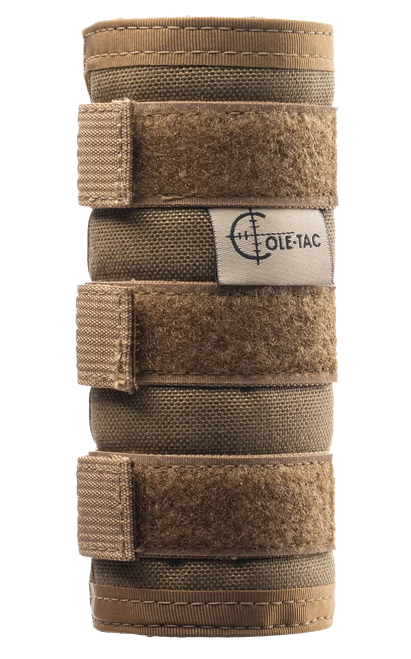 Cole-tac HTP Suppressor Cover Fits 7.50" Long Coyote Brown