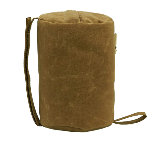 Cole-TAC Woobie Bag Waxed Rifle Prefilled Coyote Brown Rear 0.74 lb - WB3003
