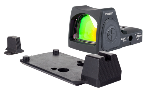 Trijicon 700817 RMR Dual Defense Cerakote Black 1x 3.25 MOA Red Dot Reticle Fits Sig Sauer M17/18