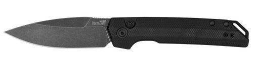Kershaw Launch Iridium Automatic 3.45" Folding Plain Black Oxide Blackwash CPM MagnaCut Steel Blade Aluminum/G10 Handle