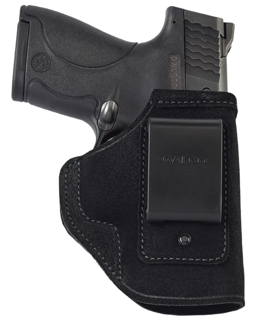 Galco Stow-N-Go IWB Black Steerhide Fits Glock 42 Right Hand