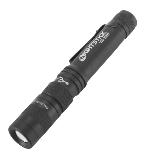 Bayco Nightstick Nstick Metal USB Zoom Focus Flshlight - USB-205ZF