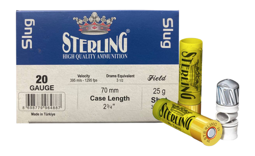 STERLING 8698779950323  20GA 2.75 SLUG       10/20