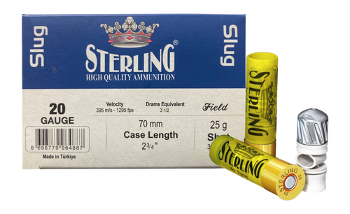 STERLING 8698779950323  20GA 2.75 SLUG       10/20