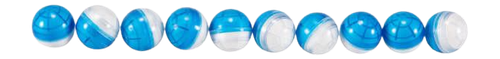 RWS UMA P2P Powder Balls 10 CT Blue/White