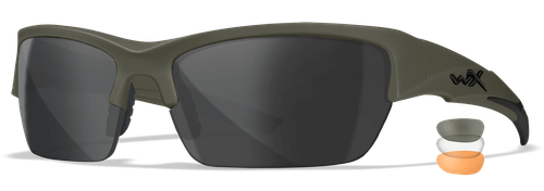 Wiley X Valor Gray/Clear/Rust/OD Green - CHVAL06G