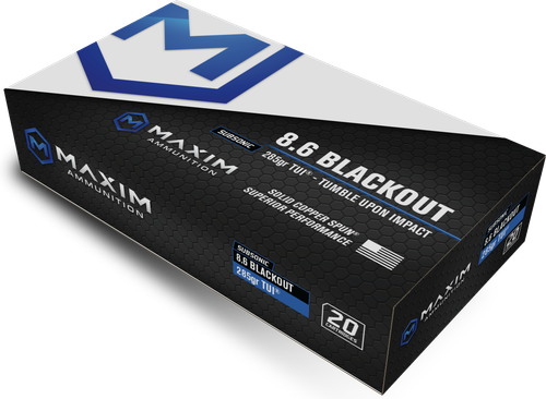 Maxim MXM-49143 8.6BO 285gr TUI SBA
