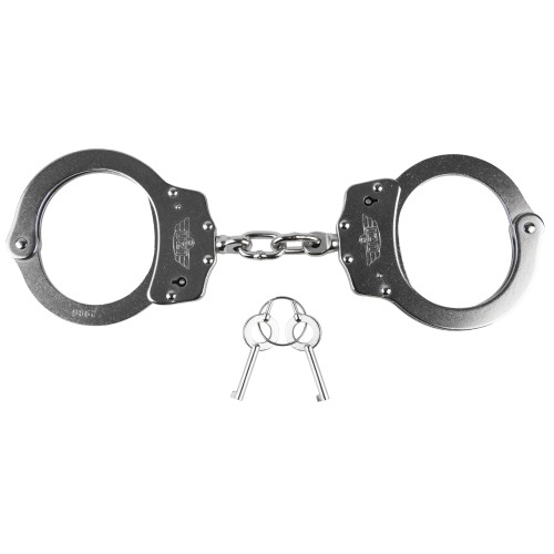 Caliber Gourmet UZI Handcuff Chain Silver - UZI-HC-C-S