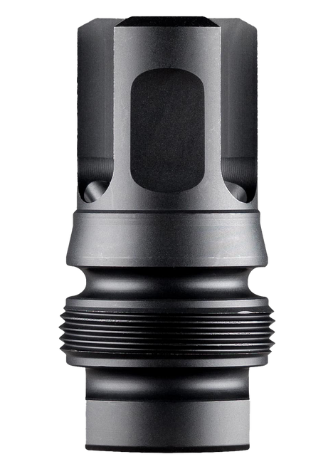 Dead Air Xeno 3-Prong Flash Hider Black Nitride 4140 HT Alloy Steel 1/2"x28 Threads 1.96" OAL 9mm