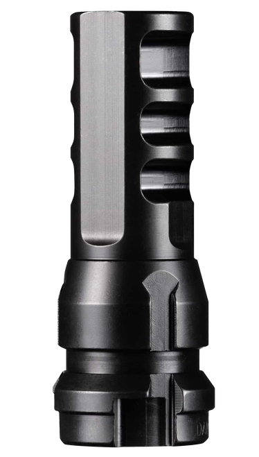 Dead Air KeyMo Muzzle Brake Black Nitride 4140 HT Alloy M18X1.5 Threads 338 Cal - DA106