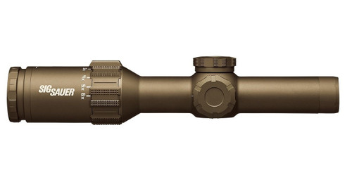 SIG Sauer TANGO6T 1-6X24MM SFP - FDE FL-6 Hellfire Reticle Svps