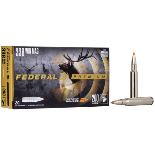 Federal Vital-Shok BT 338 Win Mag Ammo 200gr Polymer Tip 20 Rounds - P338TT2
