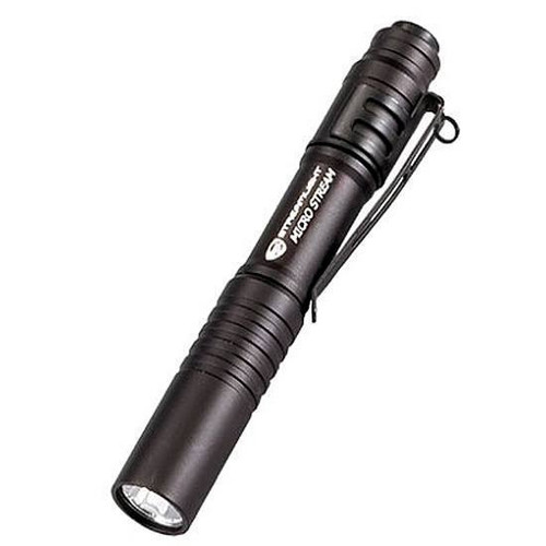 Streamlight MicroStream Pocket Light Black Anodized 45 Lumens White C4 LED - 66318