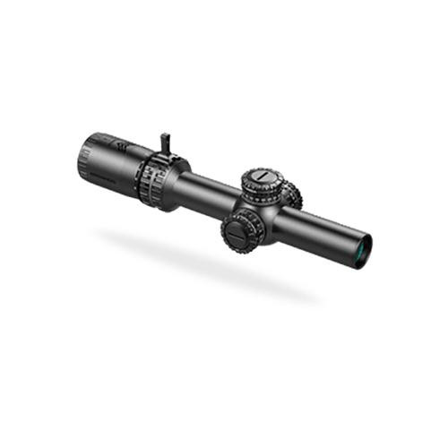 10 Ring Swampfox Arrowhead LPVO Series Rifle Scope - 1-10x24 30mm SFP Red IR BDC Black