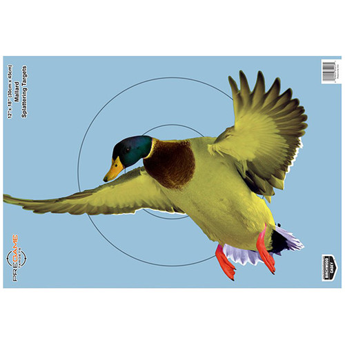 Birchwood Casey Pregame Duck 12X18 Target 8/Pack - 35407