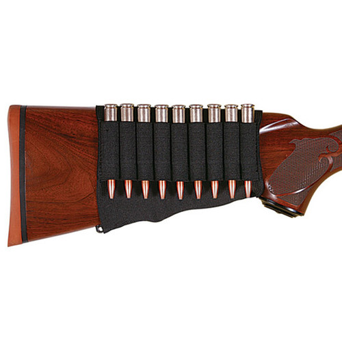 ALLEN BUTTSTOCK RIFLE CARTRIDGE HOLDER BLK