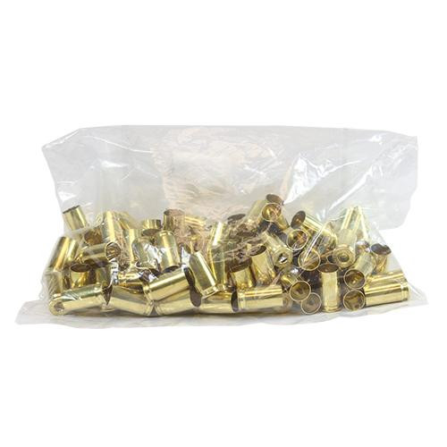 Hornady Unprimed Brass Handgun Cartridge Cases 9mm Luger 100 Count Bag - 8722BAG