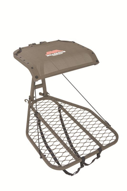 Millennium M50 Steel Leveling Hang-On Tree Stand With Footrest - M-050-SL
