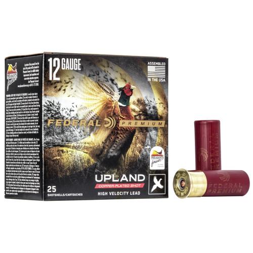 Federal Premium Wing-Shok Pheasants Forever High-Velocity 12 ga 2 3/4" 1 1/4 oz #6 25/ct