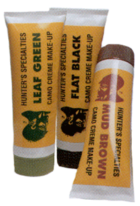 Hunter's Specialties HS Face Paint Creme Tube Kit Woodland-Browngreenblack