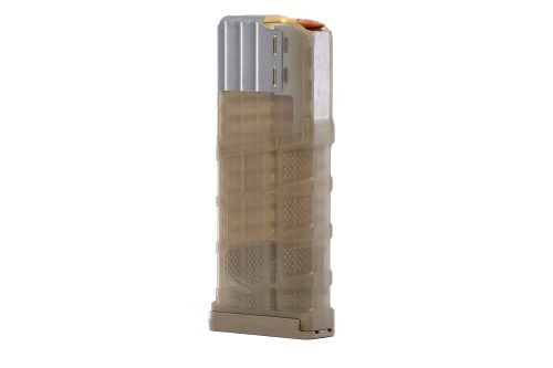 Lancer Magazine L7AWM SR-25 7.62X51 25-Round Trans FDE GEN2