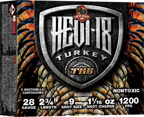 Hevi-Shot Heavy 18 TSS 28GA 3" 1-1/16OZ #9 5-Round 10BX/CS