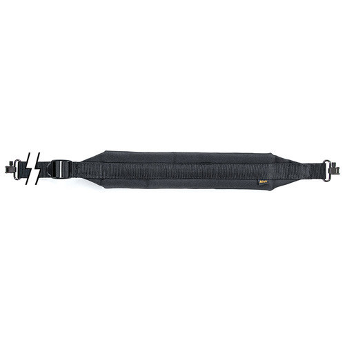 STANDARD PADDED ENDURA RIFLE SLING WITH SWIVELS - BLACK