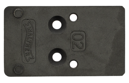 Walther Optic Plate Black Steel Fits PDP 2.0 - 5136209