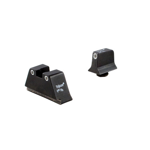 TrijiconInc. Trijicon Bright & Tough Suppressor Sight Set for Glock Large Frames Green with White Front and Rear