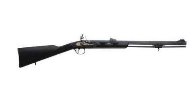 Traditions Deerhunter Muzzleloader Rifle .50 cal Flintlock Black/Blued 24" Barrel