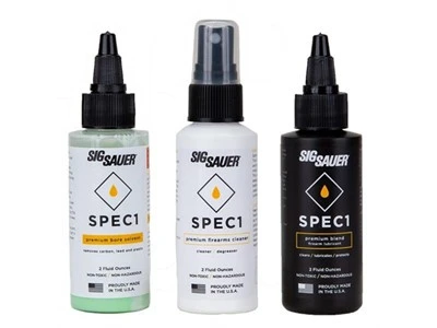 Sig Sauer Spec1 Combo Pack 2oz Lubricant, Cleaner, Bore Solvent - SPEC12OZCOMBOPACK