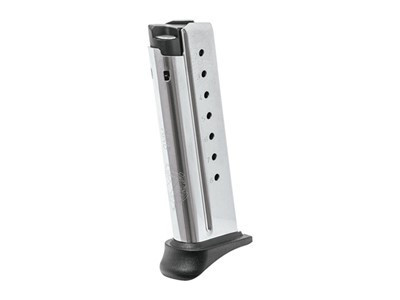 Springfield Armory XD-E 9mm Magazine W-Pinky Extension 8-round, Stainless - XDE0908H