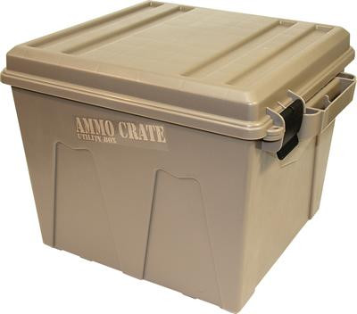 Mtm Molded Ammo Crate Utility Box Dark Earth - ACR12-72